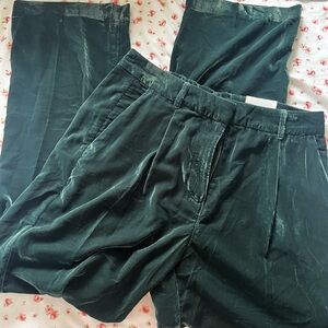 Old Navy Women's Dark Green Trousers